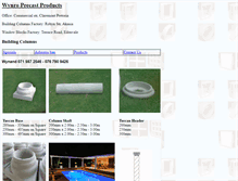 Tablet Screenshot of buildingcolumns.co.za